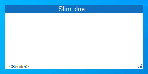 Slim Blue