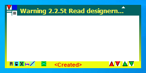 Warning 2.2.5t Read designernotes!