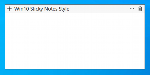 Win10 Sticky Notes Style